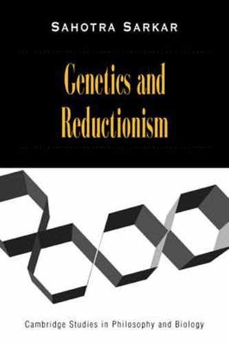 Cover image for Genetics and Reductionism