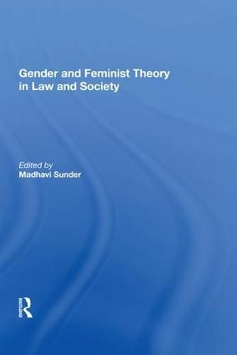 Cover image for Gender and Feminist Theory in Law and Society