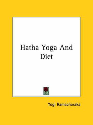 Cover image for Hatha Yoga and Diet