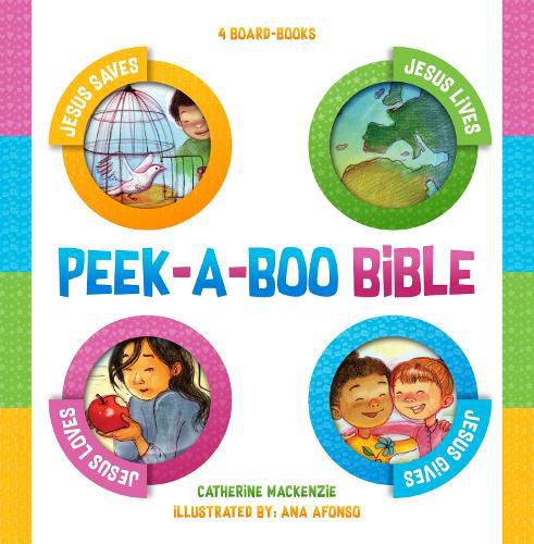 Cover image for Peek-a-boo Bible: 4 Board-Books
