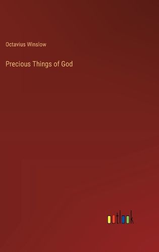 Cover image for Precious Things of God