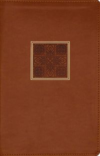 Cover image for NASB, Personal Size Bible, Large Print, Leathersoft, Brown, Red Letter, 1995 Text, Thumb Indexed, Comfort Print