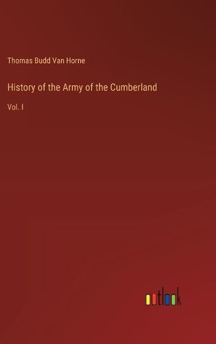 Cover image for History of the Army of the Cumberland