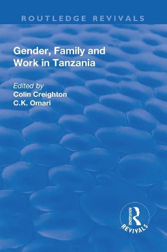 Cover image for Gender, Family and Work in Tanzania