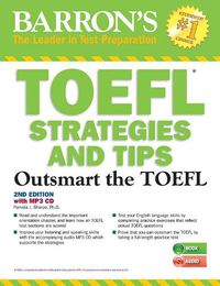 Cover image for TOEFL Strategies and Tips with MP3 CDs: Outsmart the TOEFL iBT