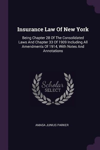 Cover image for Insurance Law Of New York