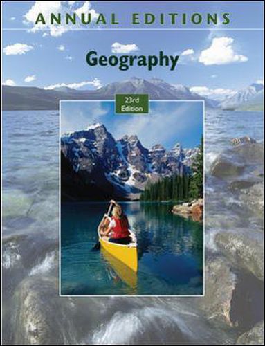 Cover image for Annual Editions: Geography, 23/e