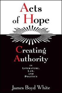 Cover image for Acts of Hope