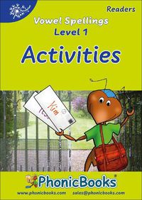 Cover image for Dandelion Readers Vowel Spellings Series Level 1 Workbook
