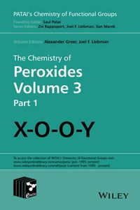 Cover image for The Chemistry of Peroxides, Volume 3