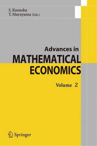 Cover image for Advances in Mathematical Economics