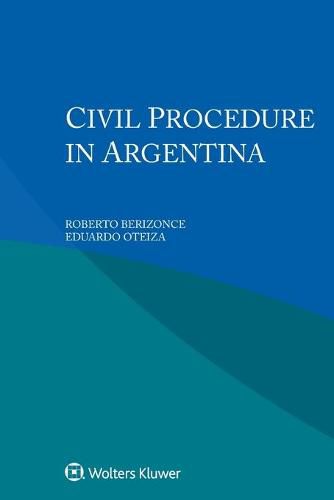 Cover image for Civil Procedure in Argentina