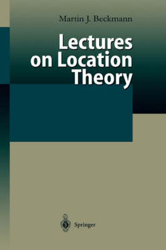 Lectures on Location Theory