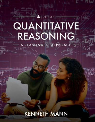 Cover image for Quantitative Reasoning: A Reasonable Approach