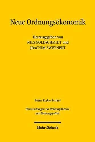 Cover image for Neue Ordnungsoekonomik