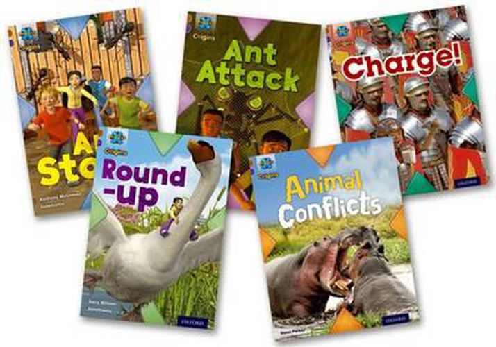 Cover image for Project X Origins: Brown Book Band, Oxford Level 11: Conflict: Mixed Pack of 5
