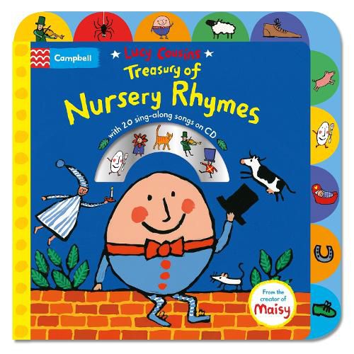 Cover image for Lucy Cousins Treasury of Nursery Rhymes Book and CD