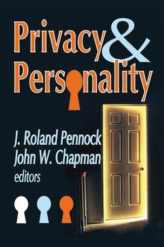 Cover image for Privacy and Personality