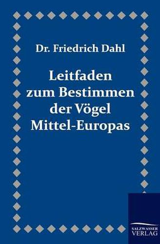 Cover image for Leitfaden zum Bestimmen der Voegel Mittel-Europas