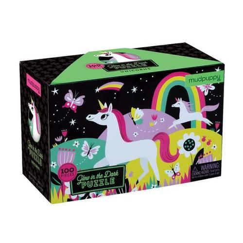 Unicorns Glow-In-The-Dark Puzzle