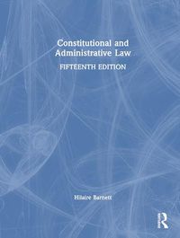 Cover image for Constitutional and Administrative Law