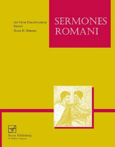 Cover image for Sermones Romani: Ad usum discipulorum