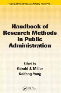 Cover image for Handbook of Research Methods in Public Administration