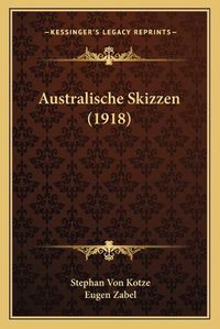 Cover image for Australische Skizzen (1918)