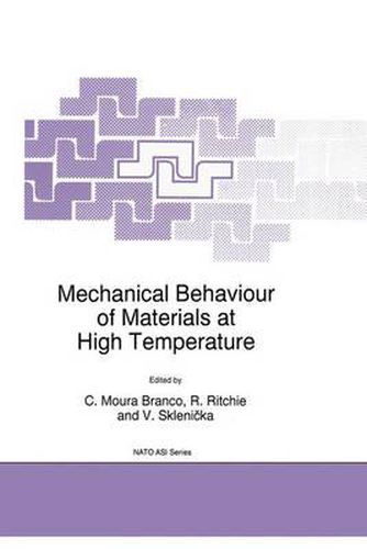 Cover image for Mechanical Behaviour of Materials at High Temperature