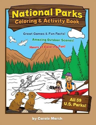 Cover image for America's National Parks Coloring and Activity Book