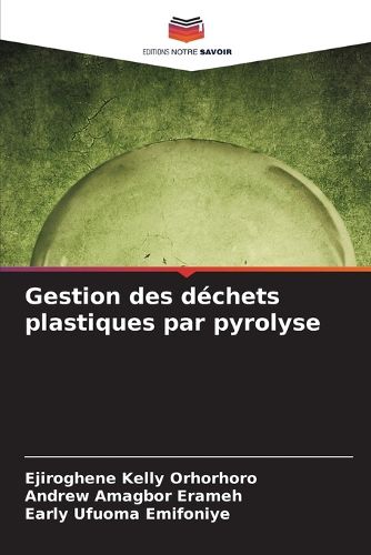 Cover image for Gestion des dechets plastiques par pyrolyse