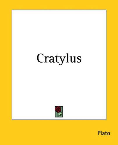 Cover image for Cratylus