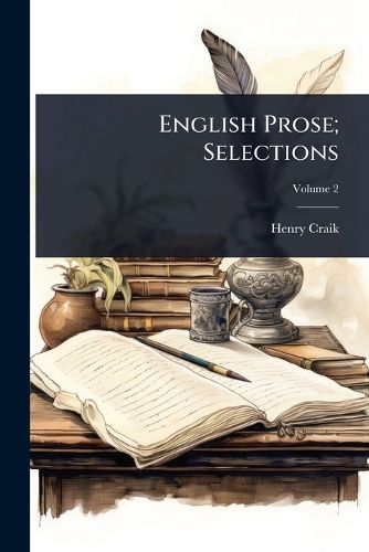 Cover image for English Prose; Selections