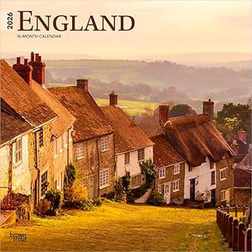 Cover image for England 2026 Wall Calendar 