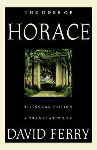 Cover image for The Odes of Horace (Bilingual Edition)