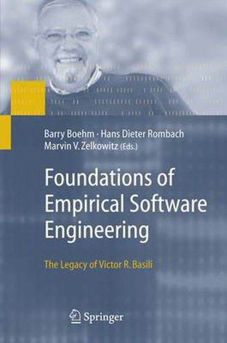 Cover image for Foundations of Empirical Software Engineering: The Legacy of Victor R. Basili