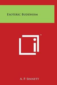 Cover image for Esoteric Buddhism
