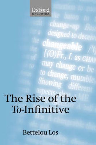 Cover image for The Rise of the To-Infinitive