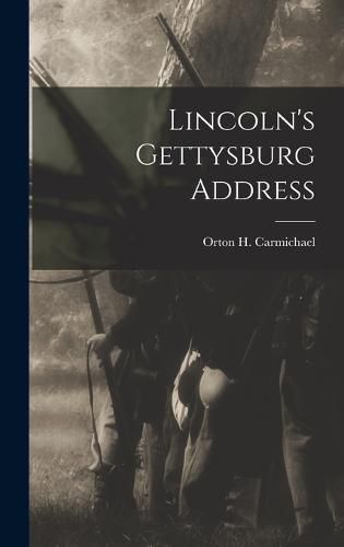 Cover image for Lincoln's Gettysburg Address