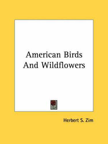 Cover image for American Birds and Wildflowers