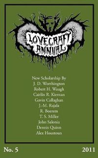 Cover image for Lovecraft Annual No. 5 (2011)