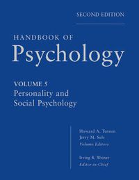 Cover image for Handbook of Psychology: Personality and Social Psychology