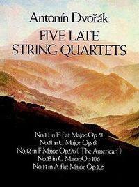 Cover image for Five Late String Quartets