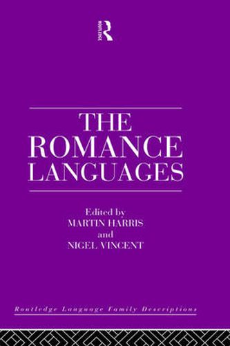 Cover image for The Romance Languages