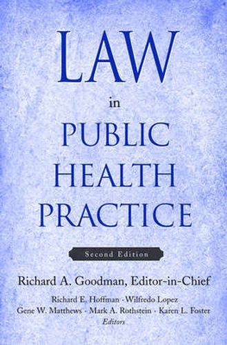 Cover image for Law in Public Health Practice