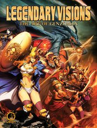 Cover image for Legendary Visions: The Art of Genzoman