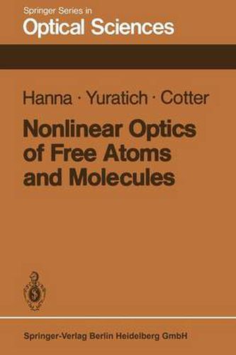 Cover image for Nonlinear Optics of Free Atoms and Molecules