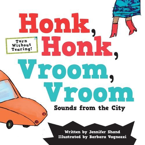 Cover image for Honk, Honk, Vroom, Vroom: Sounds from the City