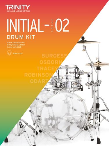 Cover image for Trinity College Drum Kit Initial-Grade 2: 2020-2023