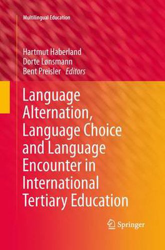 Cover image for Language Alternation, Language Choice and Language Encounter in International Tertiary Education